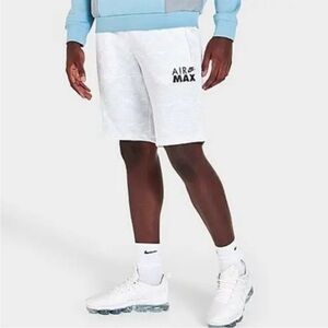 Nike Air Max Men's White all over logo Shorts